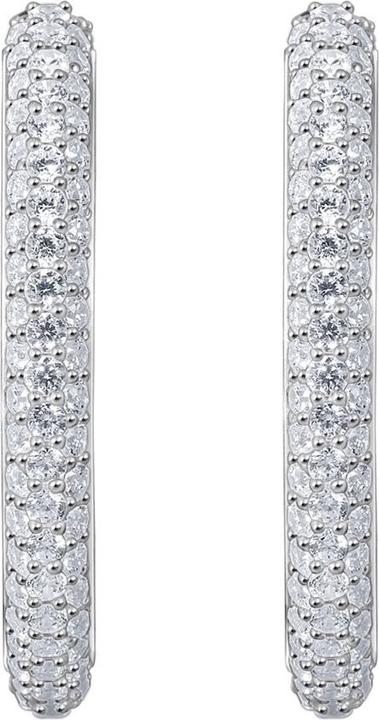 Produktbild Thomas Sabo Creolen mit weissem Zirkonia-Pavé (925er Silber)