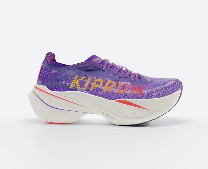 Actual product image Kiprun KD900X LD+ Women's Running Shoes with carbon plate - Purple (40)