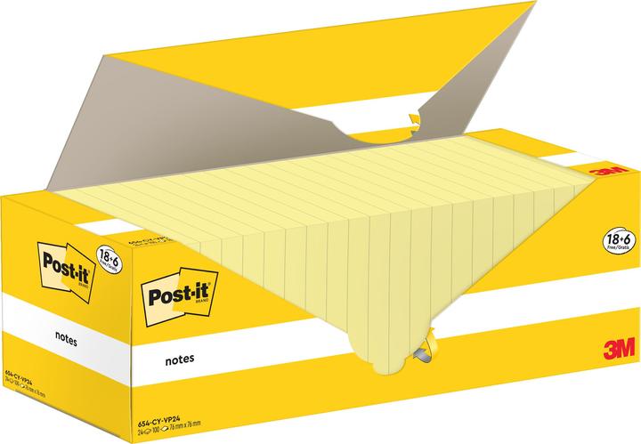 Produktbild Post-it Grosspack (76 x 76 mm)
