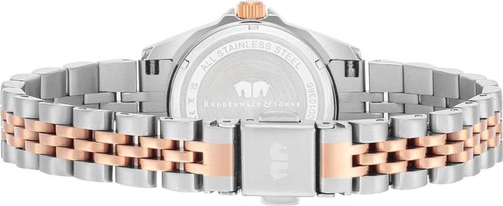 Actual product image Ladies quartz watch Cassina stainless steel silver / rose gold - 26541 (Analogue wristwatch, 27.50 mm)