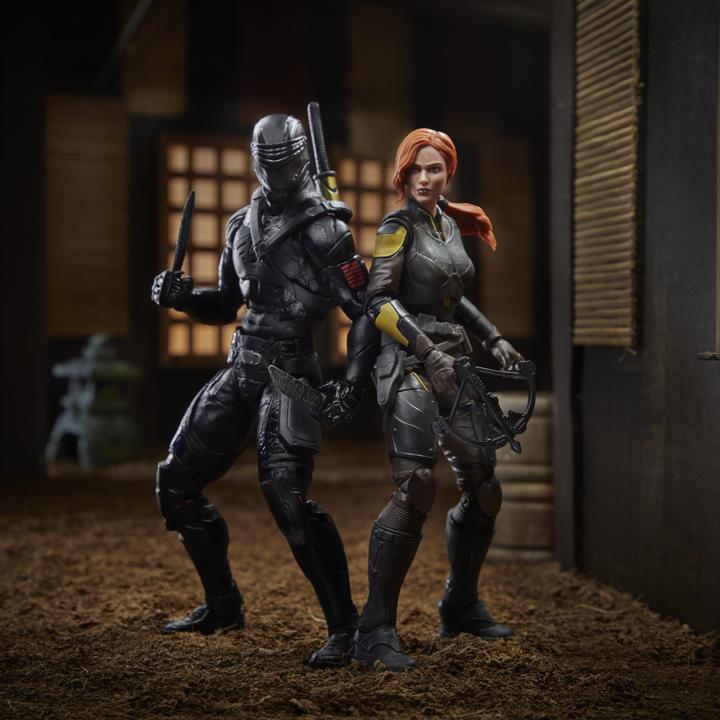 Image du produit Hasbro G.I. Joe Classified Series Snake Eyes : G.I. Joe Origins Scarlett Figurine 20 Jouets à collectionner