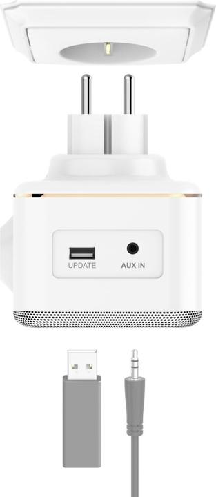 Produktbild Hama Digitalradio DR40BT-PlugIn, FM/DAB/DAB+/BluetoothÂ (DAB+, FM, Bluetooth)