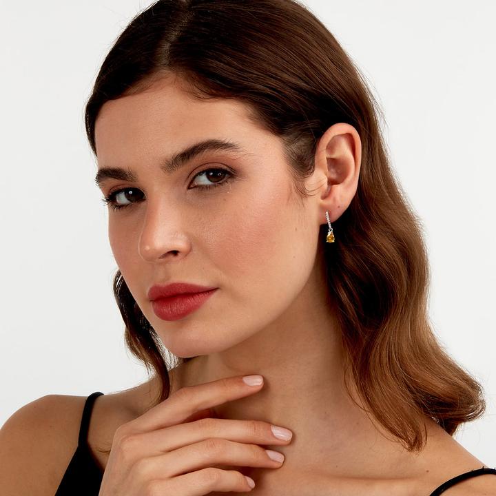Produktbild Morellato Tesori Recycled Silver Sparkling Dangle Earrings SAIW196 (Silber 925)