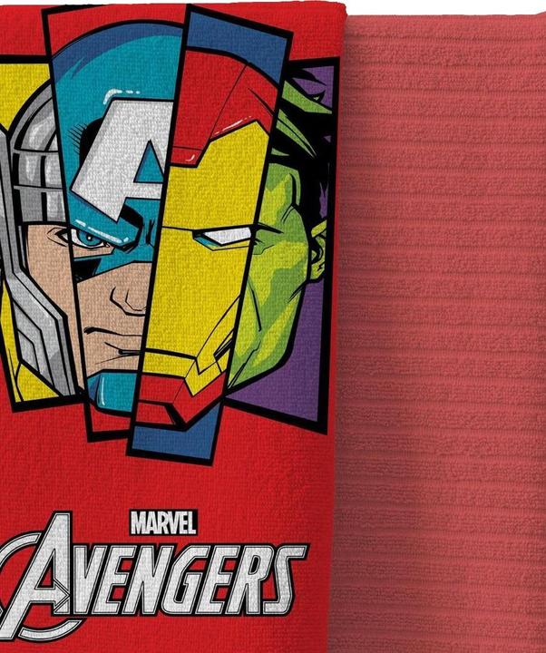 Immagine prodotto Marvel Distintivo Cotone Telo da Spiaggia (70 x 140 cm)