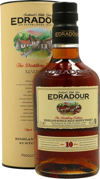 Actual product image Edradour 10 Years (Single Malt, Scotch whisky, 1 x 70 cl)