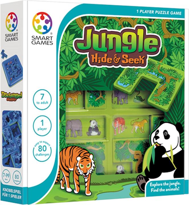 Smart Games L'aventure de la jungle (Allemand, Français, Italien, Anglais)