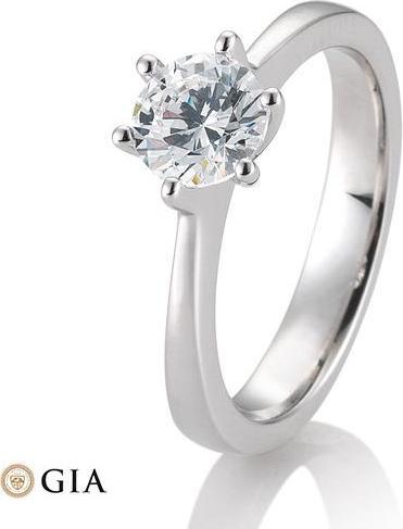 Image du produit Breuning 6 griffes 0,40-0,60 ct. (58, Or 585/14 K)