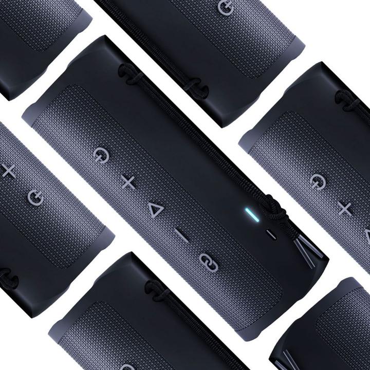 Produktbild 3MK Fuego głośnik bezprzewodowy 30W Bluetooth 5.3 TWS IPX7 czarny/black (12 h, Stromversorgung über USB)