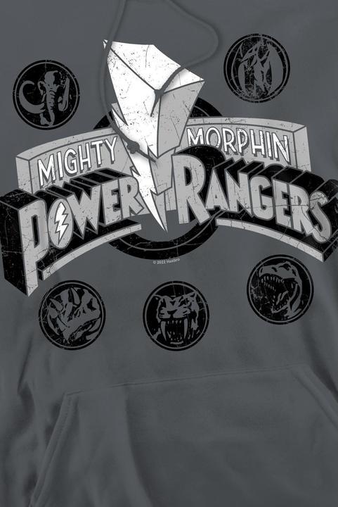 Actual product image Power Rangers Mens Power Coins Hoodie (L)