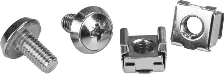 Actual product image StarTech M6 CAGE NUTS and SCREWS