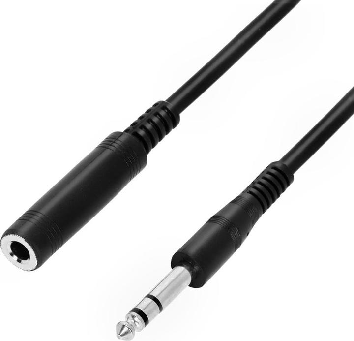 Produktbild Adam Hall 3 STAR BOV 0300 - Kopfhörerverlängerung 6,3 mm Klinkenbuchse TRS auf 6,3 mm Klinke TRS, 3 m (3 m)