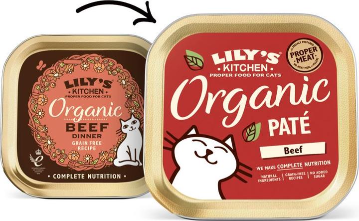 Produktbild Lily's Kitchen Organic Beef Dinner (Adult, 19 Stk., 1615 g)