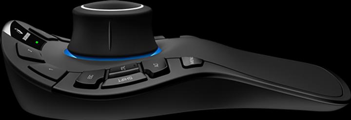 Productafbeelding 3Dconnexion SpaceMouse Pro (Draadloze, Bedraad)