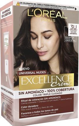 Produktbild L'Oréal Paris Excellence Creme Universal Nudes 3U Dark Brunette Haarfärbemittel
