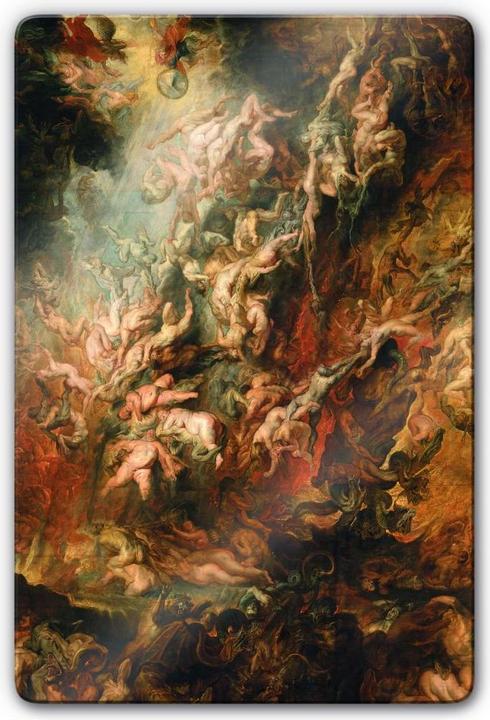 Trenddeko Rubens - L'enfer des damnés (40 x 60 cm)