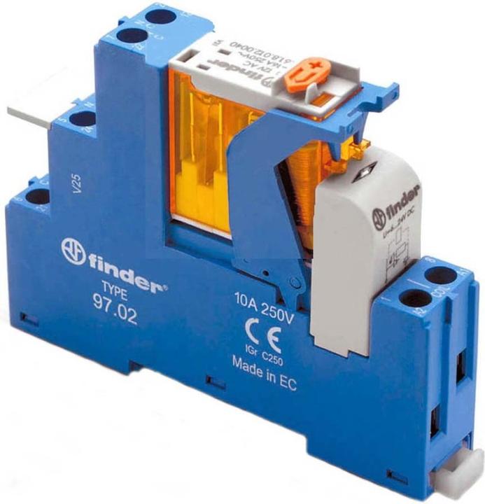 Produktbild Finder DPDT Relau Interface Module 8A/110Vac