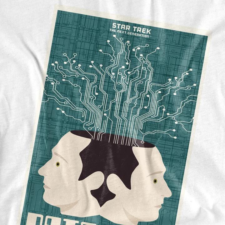 Actual product image Mens The Next Generation Season 1 Episode 13 T-Shirt (4XL)