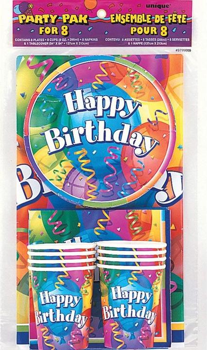 Actual product image Unique Party Birthday Party Favours Set (Pack of 8)