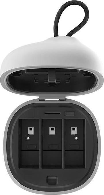 Actual product image Telesin 3-slot waterproof charger Allin box for GoPro Hero 9 / Hero 10 + 2 batteries (GP-BTR-905-GY- (Hero 10, Hero 9)