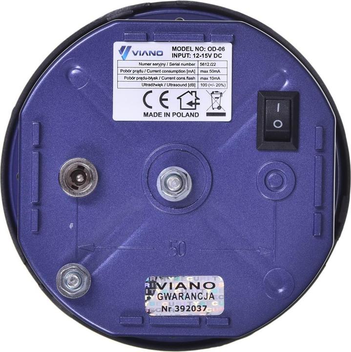 Actual product image Viano OD6 Quattro-Led Odstraszacz gryzoni kun szczurów myszy