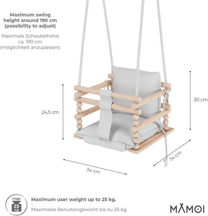 Immagine prodotto Mamoi Babyschaukel
