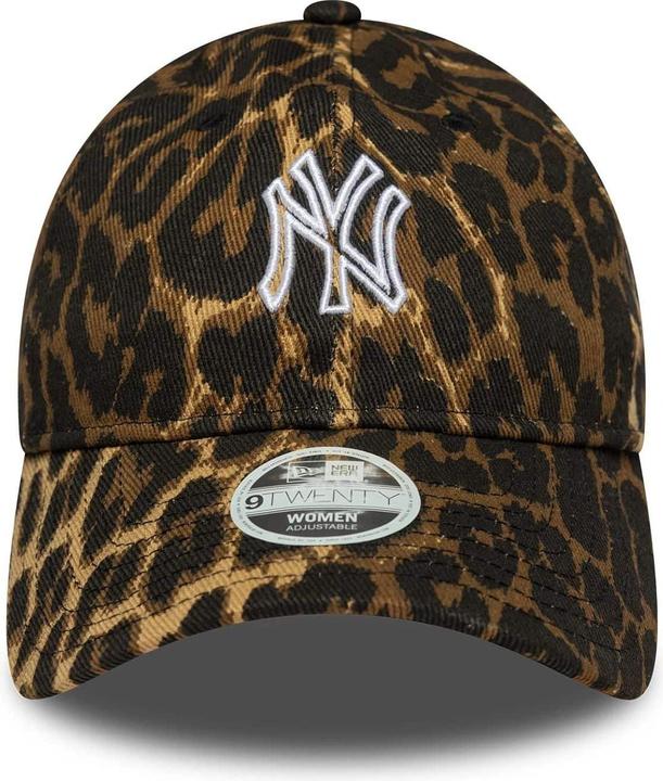 Produktbild New Era New York Yankees Damen 9twenty Baseballcap mit Leopardenmuster (One Size)