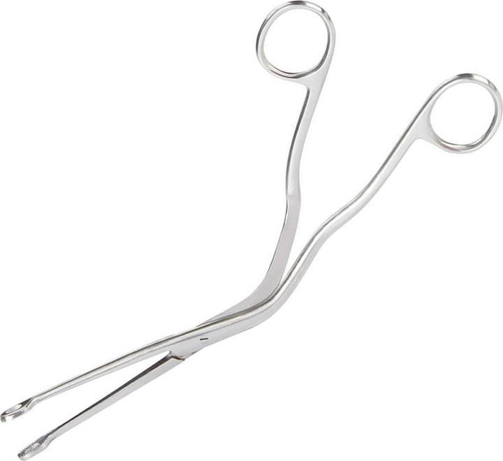 Image du produit Star Piercing Zungenzange gebogen nach Collin Oval (sans laiton, Acier chirurgical 316L)
