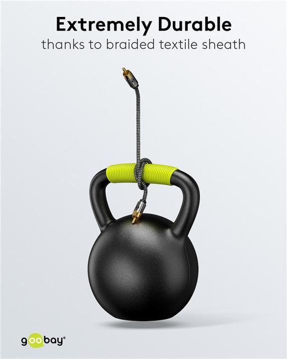 Produktbild Goobay Mono-Cinchkabel (3 m, Cinch)