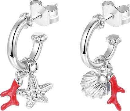 Image du produit Rosato Boucles d'oreilles semi-circulaires en argent Storie RZO033R (L)