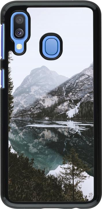 Actual product image PhoneLook Cover Winter 22 snowy mountain and lake (Samsung Galaxy A40)