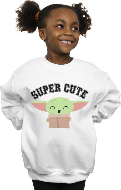 Immagine prodotto Star Wars The Mandalorian Super Cute Felpa Ragazze (152, 158)