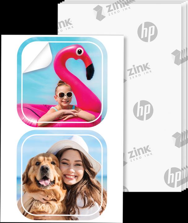 Image du produit HP Zink Paper Sprocket Luna 30-pack 2x3 Prédécoupé 1.3x1.3 autocollant (HPIZ2X330C)