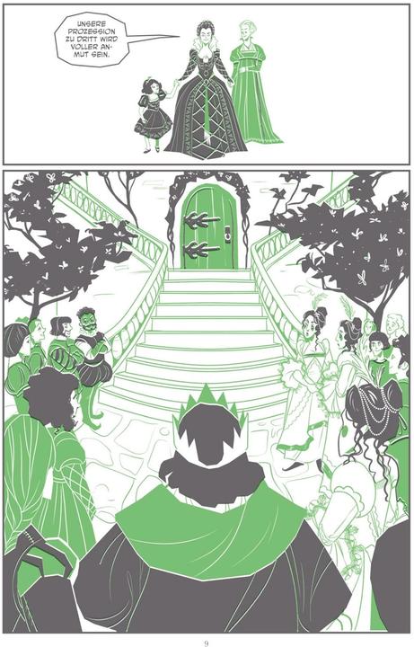 Actual product image Disney Villains Graphic Novels: Die Schönste im ganzen Land (German, Serena Valentino, Fiona Marchbank, 2024)