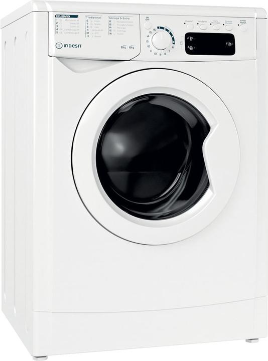 Produktbild Indesit BDE 861483X WK IT N Waschtrockner Freistehend Frontlader Weiss D