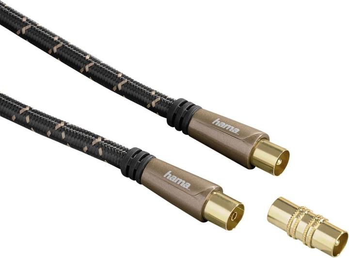 Hama 5 Star Antennen-Kabel (120 dB, Antennenkabel)