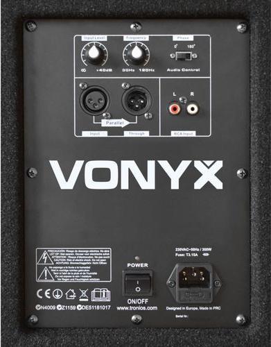 Actual product image Vonyx Loudspeaker SWA18 (Active, 1x 1000 W)