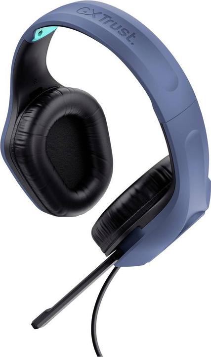 Image du produit Trust GXT415B CASQUE ZIROX - BLEU (Filaire)