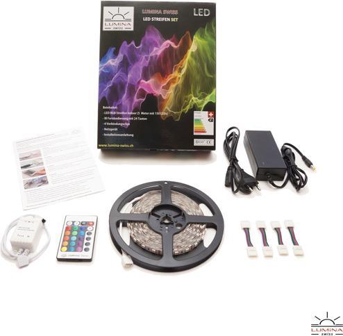 Actual product image Lumina Swiss LED Strip Set Multicolour 2m Premium Indoor Simplex (200 cm, Indoor)