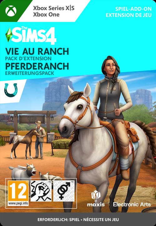 Microsoft Xbox The Sims 4 Horse Ranch Expansion Pack Download Code (Xbox Series S, Xbox One X, Xbox One S, Xbox Series X)