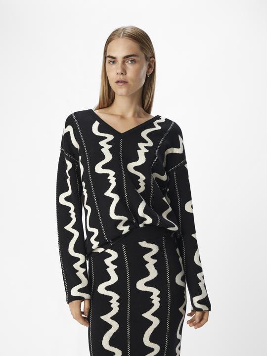 Produktbild Object V-Ausschnitt Strickpullover (L)