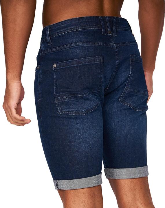 Actual product image Crosshatch Mens Tadcaster Denim Shorts (30)