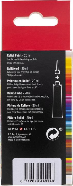 Actual product image Amsterdam Acrylic paint Reliefpaint 805 (Copper, 20 ml)