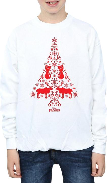 Actual product image Disney Boys Frozen Christmas Tree Sweatshirt (140, 146)