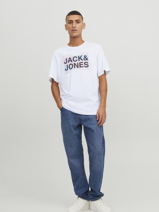 Actual product image Jack & Jones 3-pack Printed Round Neck T-shirt T-shirt (XS)