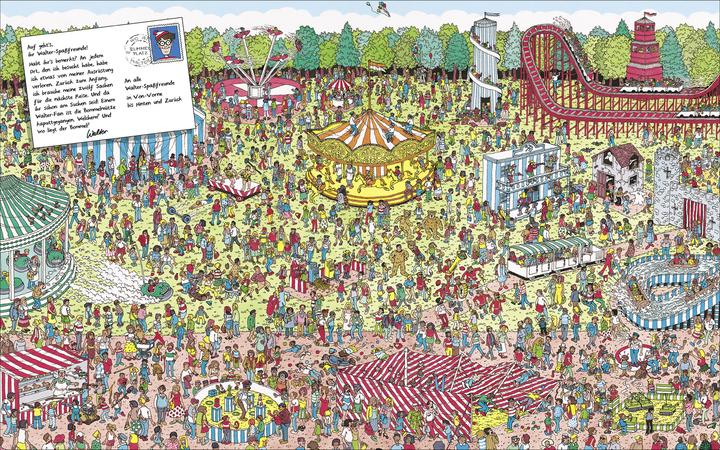 Actual product image Wo ist Walter? (German, Martin Handford, 2017)