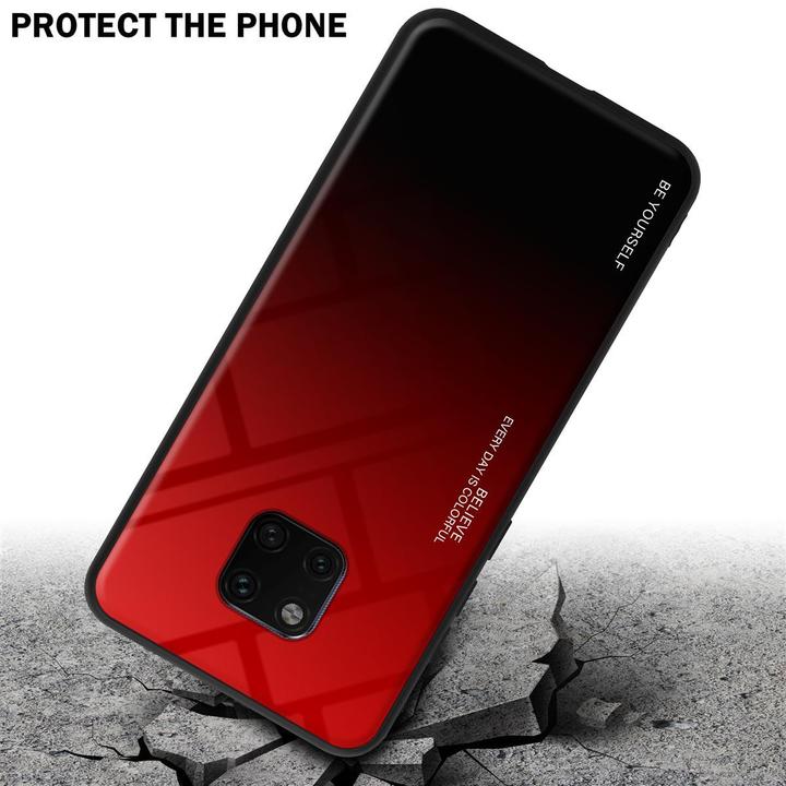 Productafbeelding Cadorabo TPU 2 kleuren glasdekking (Huawei Mate 20 Pro)
