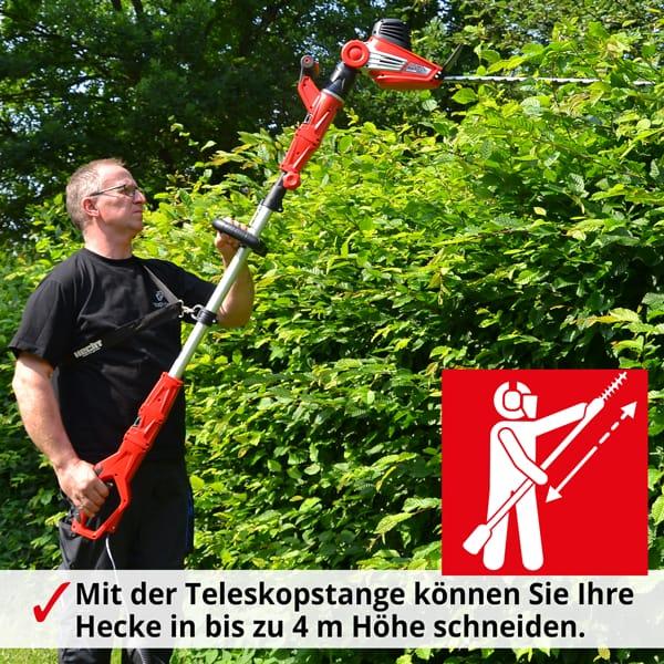 Immagine prodotto Hecht Elektro Teleskop Heckenschere (Tagliasiepi elettrica)