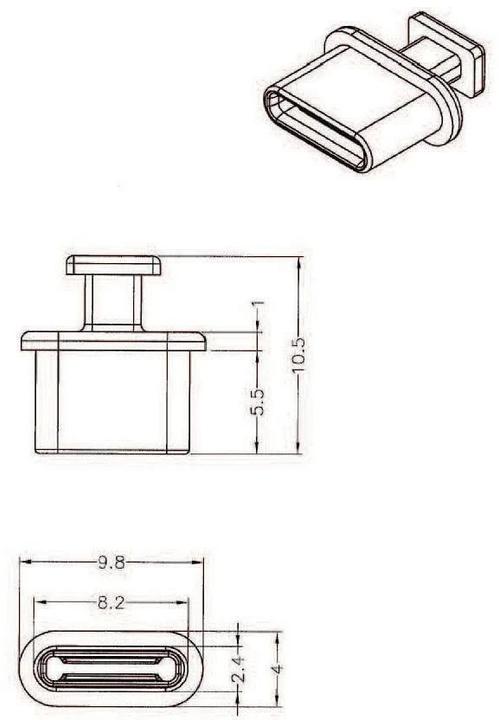 Produktbild Delock USB-Typ-C Staubschutz (10 Stück) (Stecker und Verbinder)