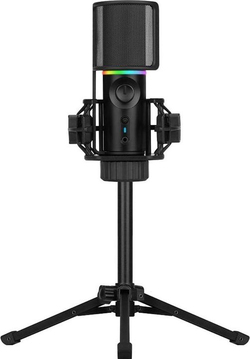 Streamplify MIC RGB Microphone, USB-A, black - incl. tribrach