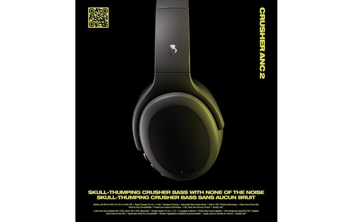Actual product image Skullcandy Crusher 2 (ANC, 50 h, Wireless, Cable)